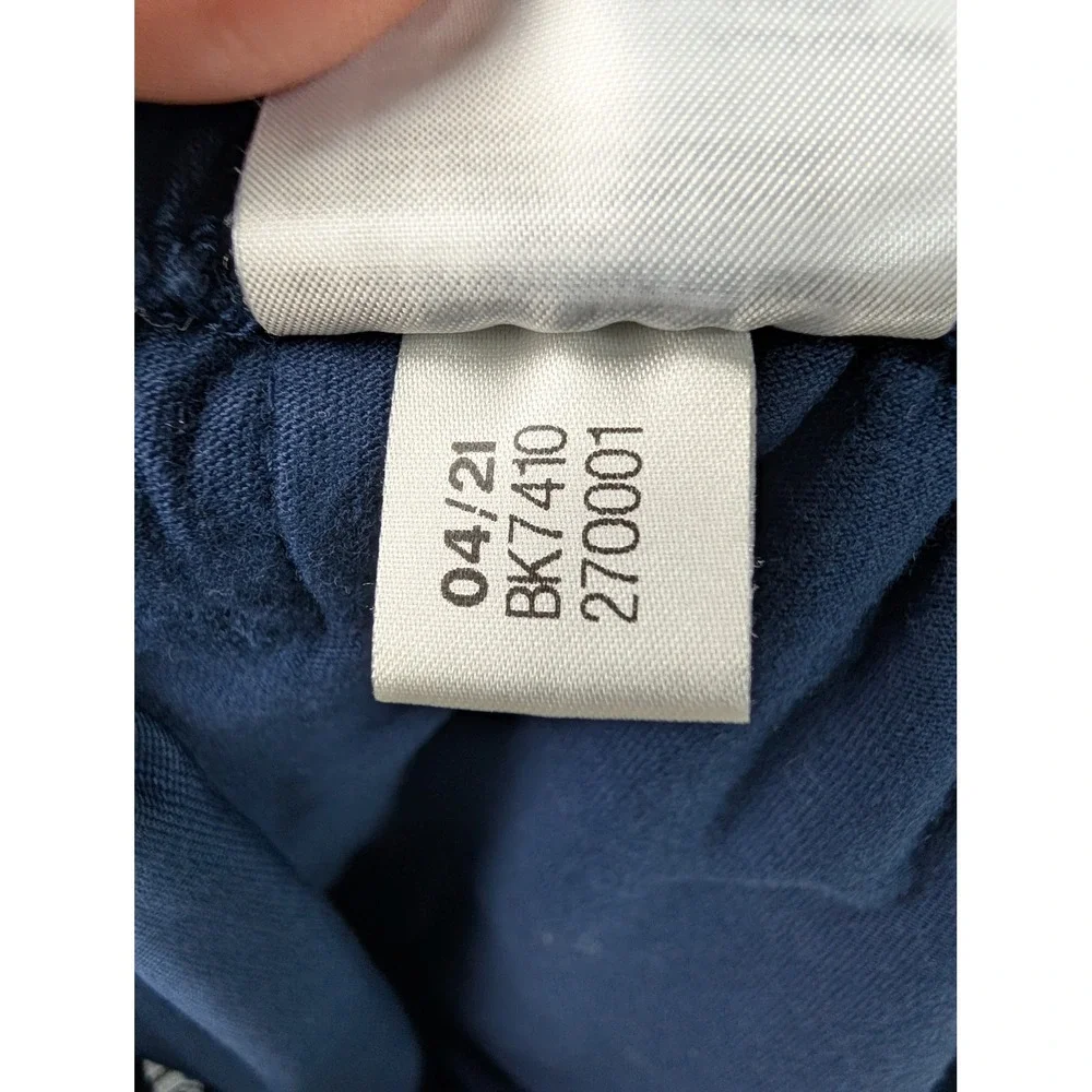 Adidas Mens Big Logo Jogger Sweatpants Navy Blue BK7410 Small